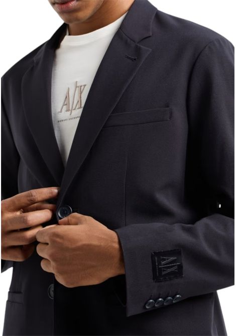 Giacca monopetto a due bottoni ARMANI EXCHANGE | Giacche | XM000345 AF10897UC001